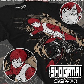 NAR26 Gaara - Naruto / Polera manga corta