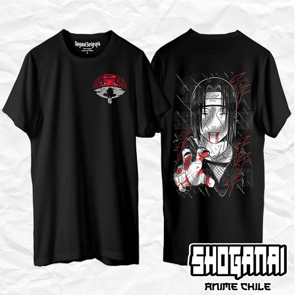 NAR27 Itachi Uchiha - Naruto / Polera manga corta 1