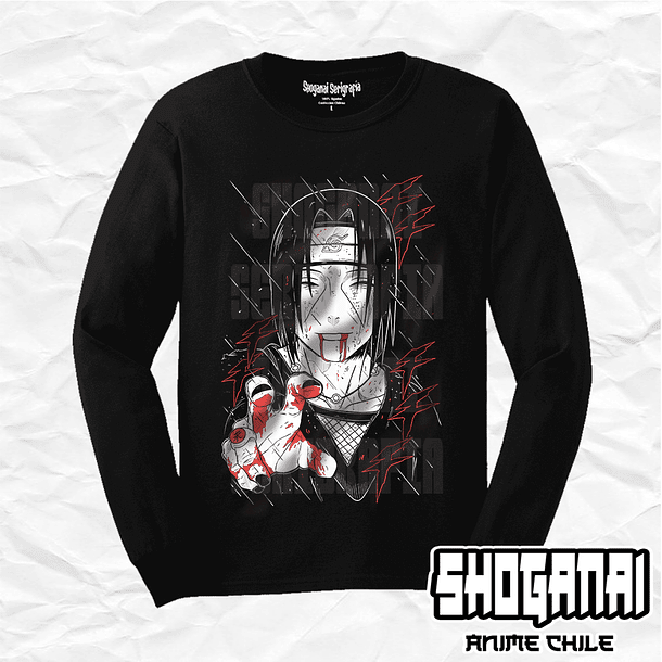 NAR27 Itachi Uchiha - Naruto / Polera manga larga 1
