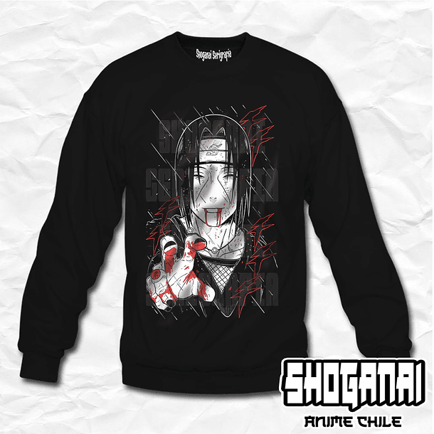 NAR27 Itachi Uchiha - Naruto / Crewneck - Poleron Polo 1
