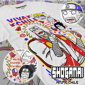 NAR28 Jiraiya Fiestas Patrias 18SEPT - Naruto / Polera manga corta