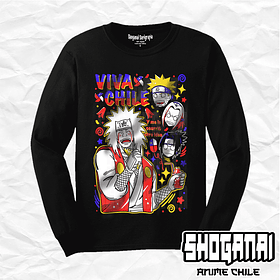 NAR28 Jiraiya Fiestas Patrias 18SEPT - Naruto / Polera manga larga