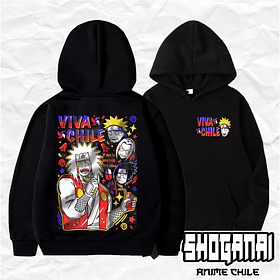 NAR28 Jiraiya Fiestas Patrias 18SEPT - Naruto / Hoddie - Poleron Canguro