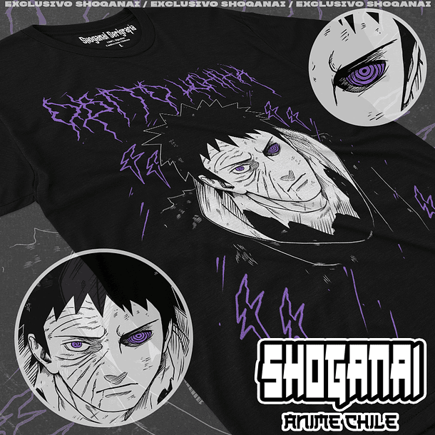 NAR30 Obito Uchiha - Naruto / Polera manga corta 1