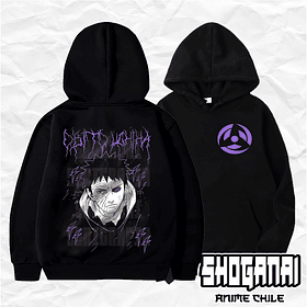 NAR30 Obito Uchiha - Naruto / Hoddie - Poleron Canguro