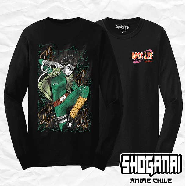 NAR31 Rock Lee - Naruto / Polera manga larga 1