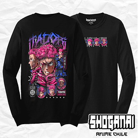 JJK87 Yuji Itadori - Jujutsu Kaisen / Polera manga larga