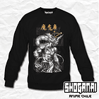 JJK88 Mahoraga (General Divino de las Ocho Hojas Divergentes del Sila) - Jujutsu Kaisen / Crewneck - Poleron Polo 1