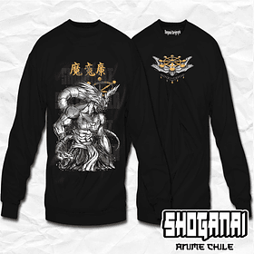 JJK88 Mahoraga (General Divino de las Ocho Hojas Divergentes del Sila) - Jujutsu Kaisen / Crewneck - Poleron Polo
