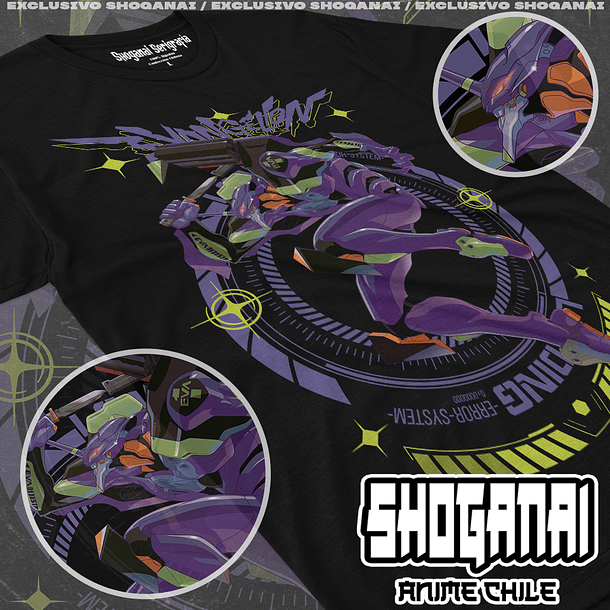 EVA01 Eva 01 - Evangelion / Polera manga corta 1