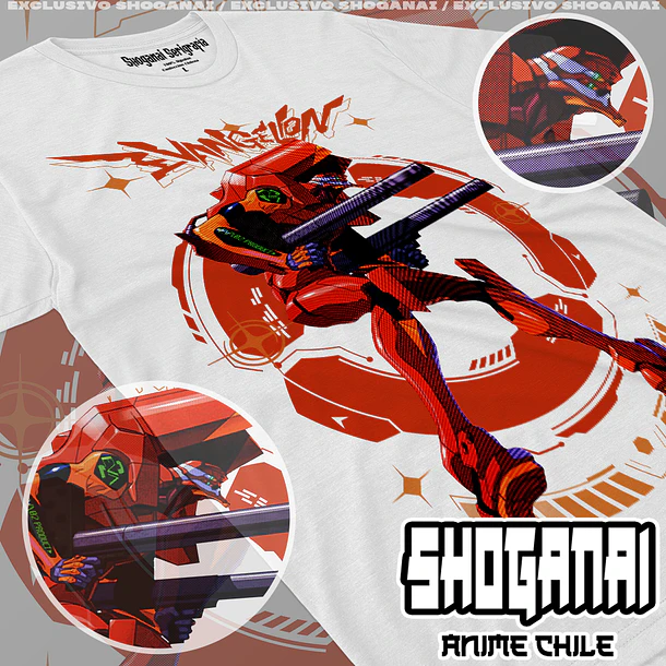 EVA02 Eva 02 - Evangelion / Polera manga corta 1
