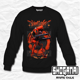 EVA02 Eva 02 - Evangelion / Crewneck - Poleron Polo