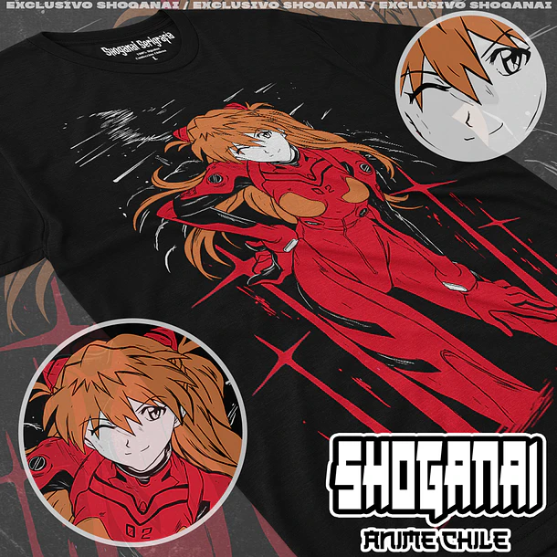 EVA06 Asuka Langley - Evangelion / Polera manga corta 1