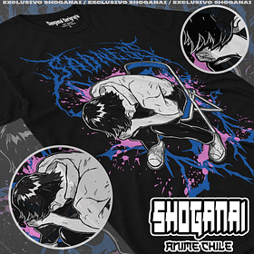 EVA08 Shinji Ikari - Evangelion / Polera manga corta