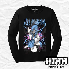 EVA10 Rei Ayanami - Evangelion / Polera manga larga