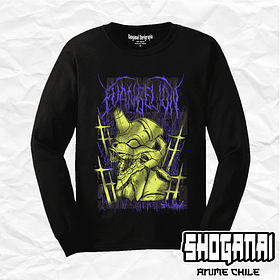 EVA12 Eva 01 - Evangelion / Polera manga larga