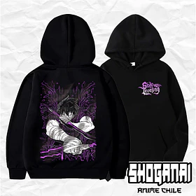 SL01 Sung Jin-Woo - Solo Leveling / Hoddie - Poleron Canguro