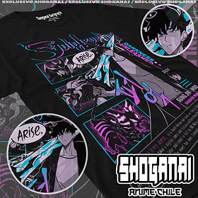 SL02 Sung Jin-Woo - Solo Leveling / Polera manga corta