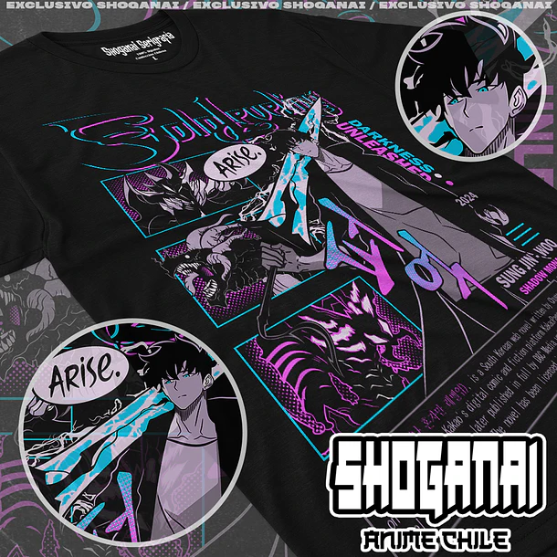SL02 Sung Jin-Woo - Solo Leveling / Polera manga corta 1
