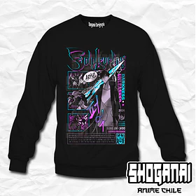 SL02 Sung Jin-Woo - Solo Leveling / Crewneck - Poleron Polo