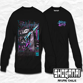 SL02 Sung Jin-Woo - Solo Leveling / Crewneck - Poleron Polo