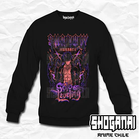 SL03 Sung Jin-Woo - Solo Leveling / Crewneck - Poleron Polo