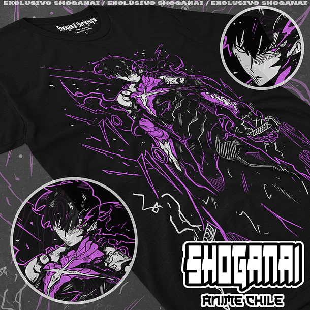 SL05 Sung Jin-Woo - Solo Leveling / Polera manga corta 1