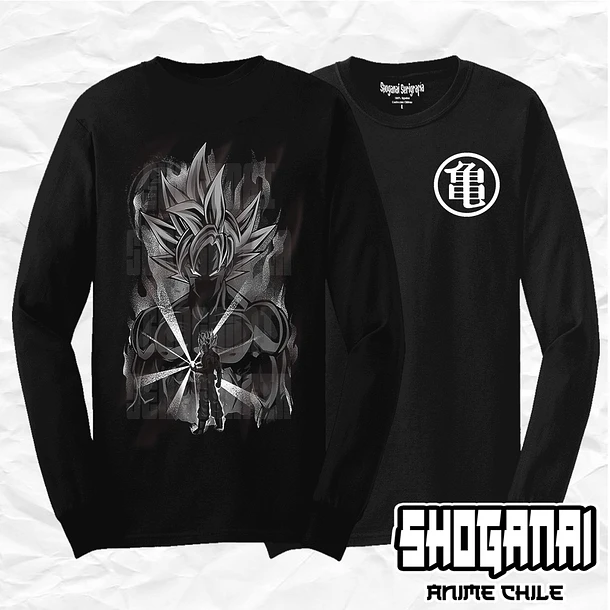 DB01 Goku - Dragon Ball / Polera manga larga 1
