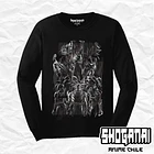 DB02 Goku Fases - Dragon Ball / Polera manga larga 1