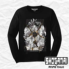 DB04 Saiyajins - Dragon Ball / Polera manga larga 1