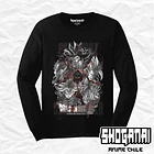 DB04 OP2 Saiyajins - Dragon Ball / Polera manga larga 1
