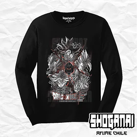 DB04 OP2 Saiyajins - Dragon Ball / Polera manga larga