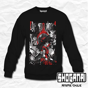 DB06 Goku y Vegeta - Dragon Ball / Crewneck - Poleron Polo