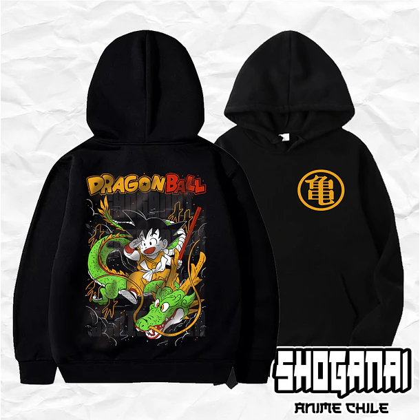 DB07 Son Goku - Dragon Ball / Hoddie - Poleron Canguro 1