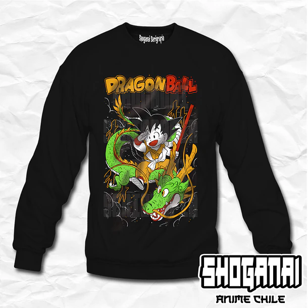 DB07 Son Goku - Dragon Ball / Crewneck - Poleron Polo 1