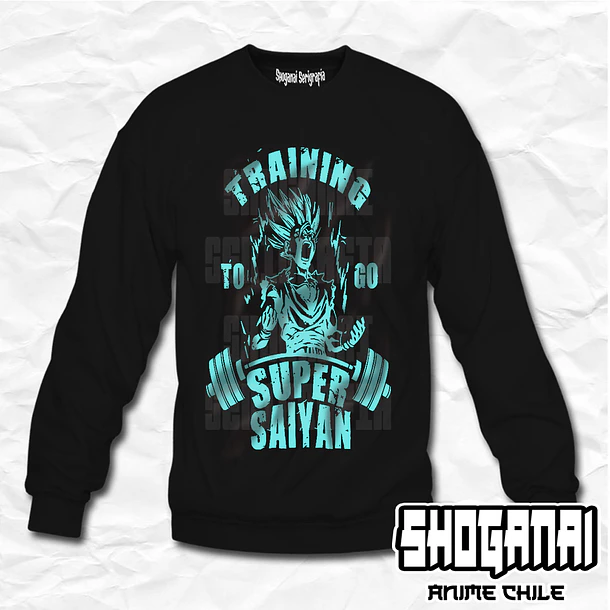 DB12 Gohan GYM - Dragon Ball / Crewneck - Poleron Polo 1