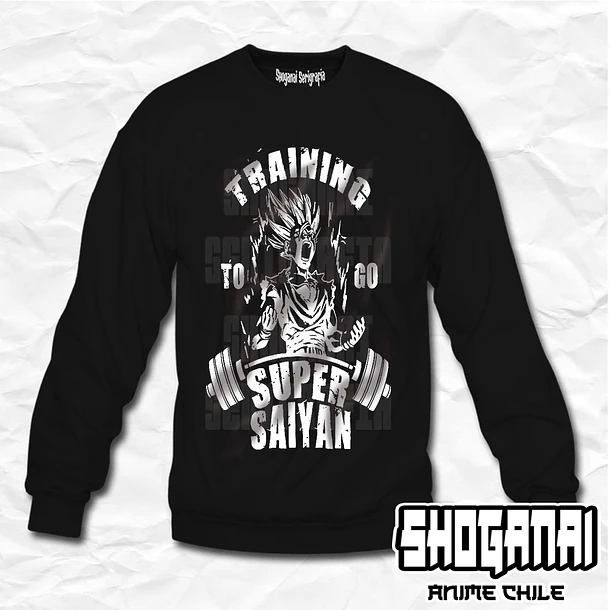 DB12 OP2 Gohan GYM - Dragon Ball / Crewneck - Poleron Polo 1