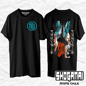 DB13 Goku y Vegeta Blue - Dragon Ball / Polera manga corta