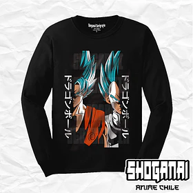 DB13 Goku y Vegeta Blue - Dragon Balll / Polera manga larga