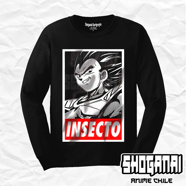 DB14 Vegeta - Dragon Balll / Polera manga larga 1