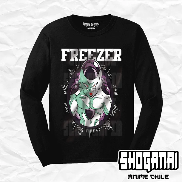 DB16  Freezer - Dragon Balll / Polera manga larga 1