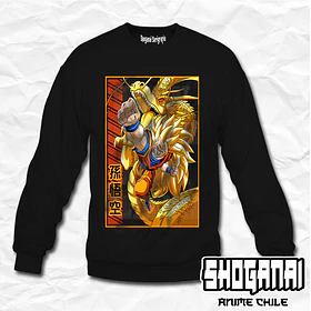 DB17 Goku SSJ3 - Dragon Ball / Crewneck - Poleron Polo