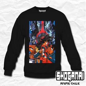 DB18 Goku y Vegeta - Dragon Ball / Crewneck - Poleron Polo