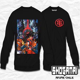 DB18 Goku y Vegeta - Dragon Ball / Crewneck - Poleron Polo