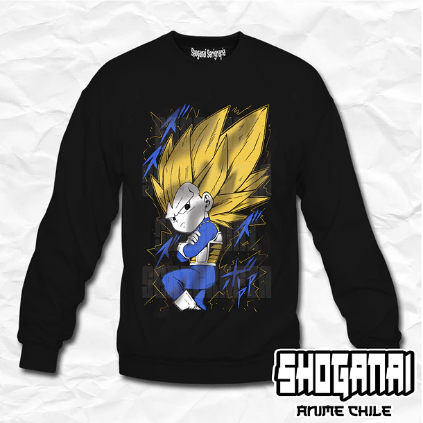 DB20 Vegeta Daima - Dragon Ball / Crewneck - Poleron Polo 1