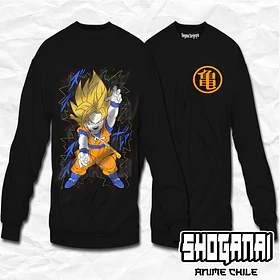 DB21 Goku Daima - Dragon Ball / Crewneck - Poleron Polo