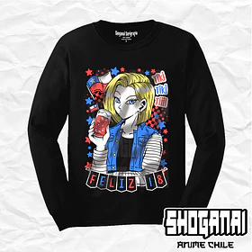 DB22 N°18 Fiestas Patrias 18SEPT - Dragon Balll / Polera manga larga
