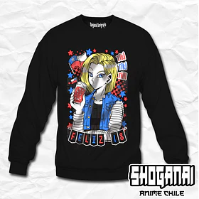 DB22 N°18 Fiestas Patrias 18SEPT - Dragon Ball / Crewneck - Poleron Polo