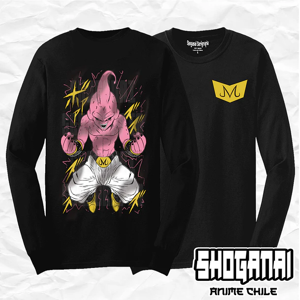 DB25 Kid Buu - Dragon Ball / Polera manga larga 1