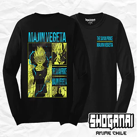 DB27 Majin Vegeta - Dragon Ball / Polera manga larga